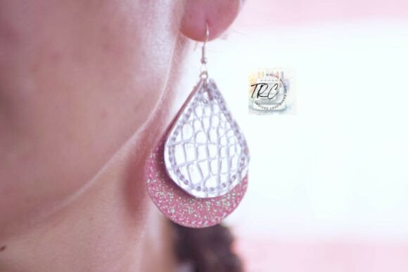 Earring ITH Machine Embroidery Design